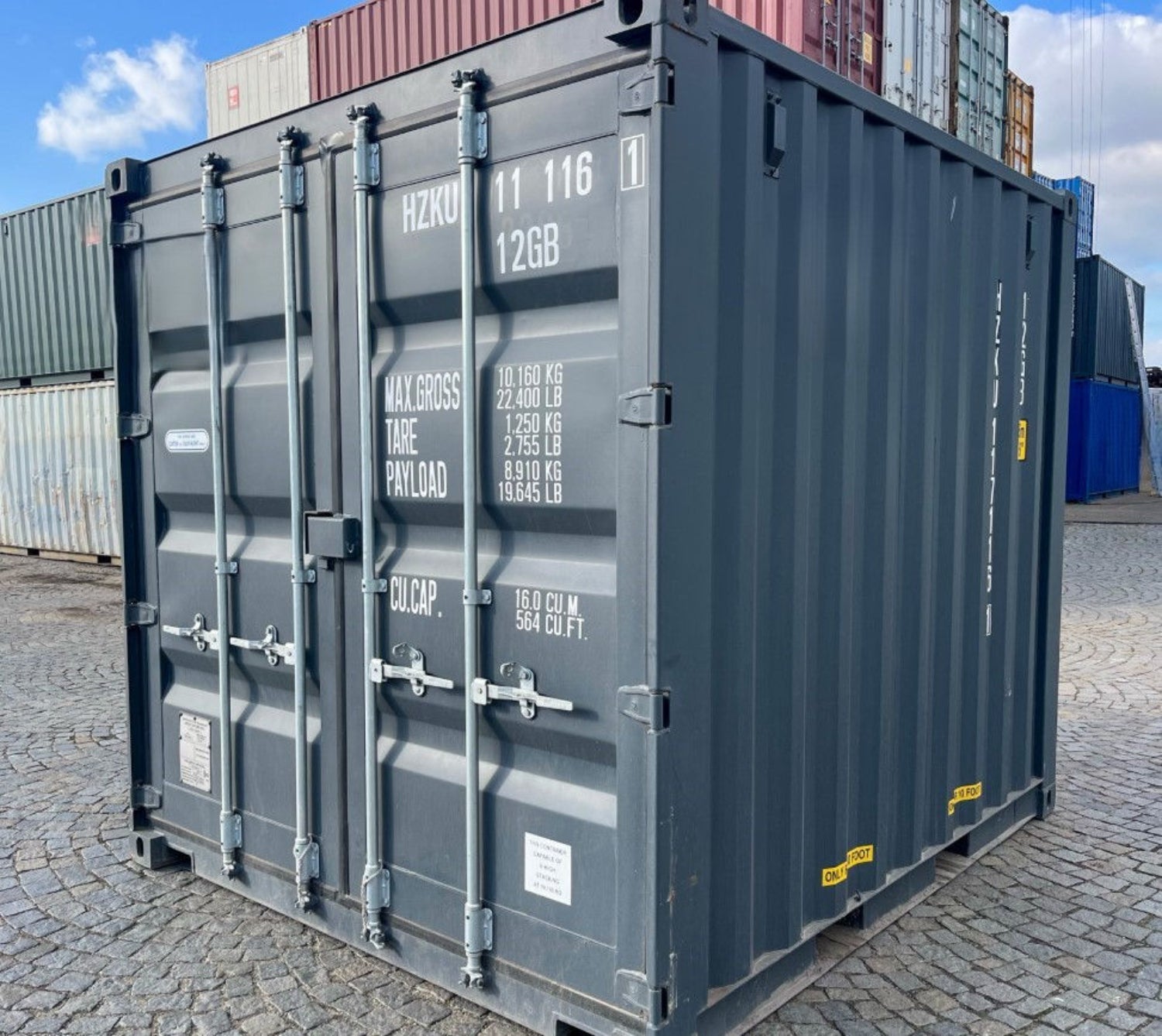 10-voet zeecontainer – IICL-standaard