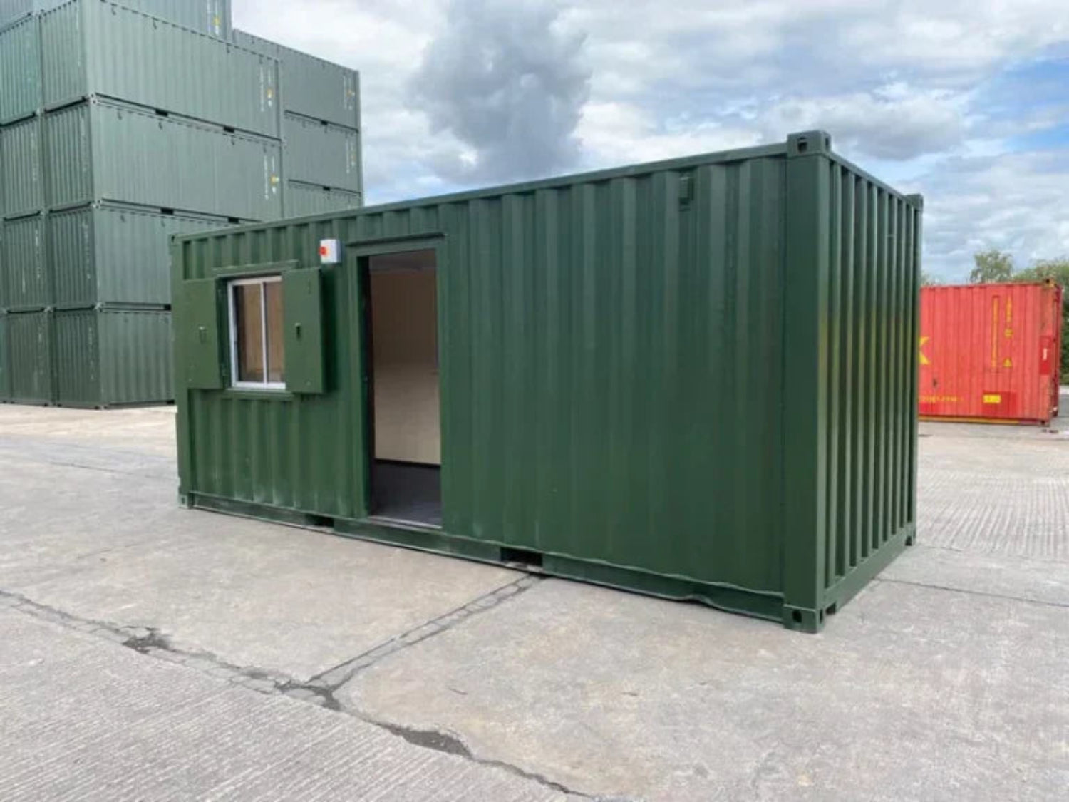 20-voet kantoorcontainer