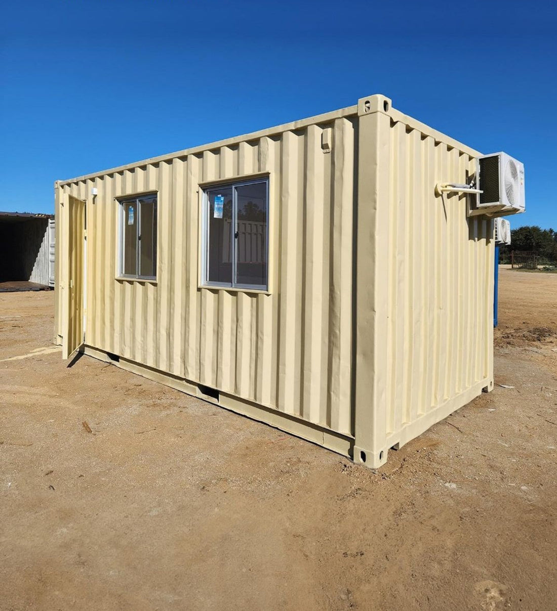 20-voet kantoorcontainer met airconditioning