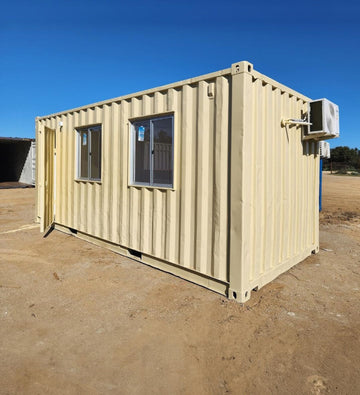 20-voet kantoorcontainer met airconditioning
