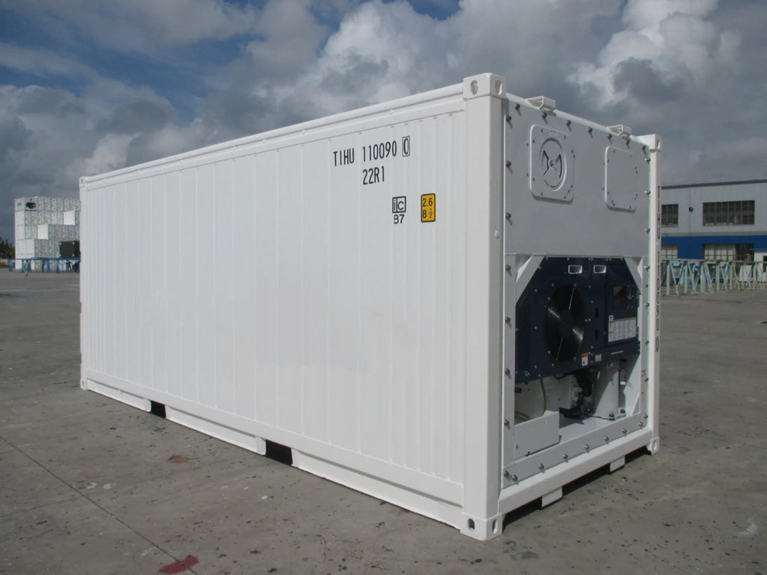20-voet medium-temperatuur koelcontainer