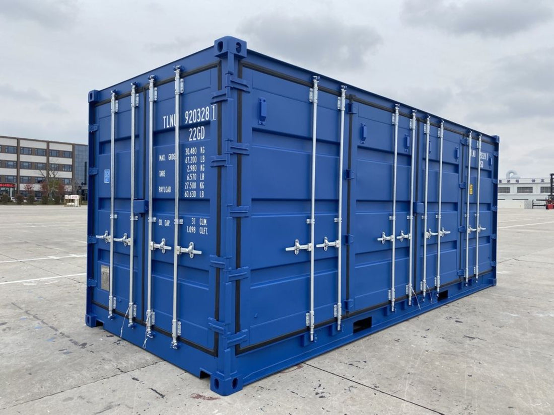 20-voet open zeecontainer
