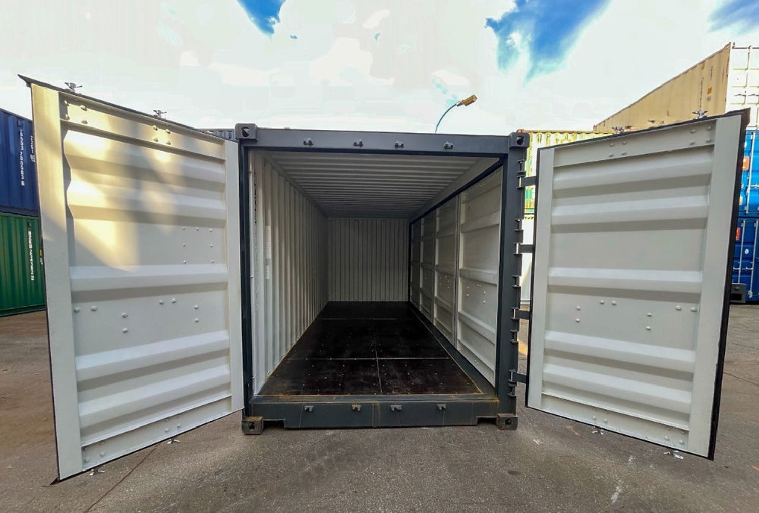 20ft zijdeurcontainer – IICL-standaard