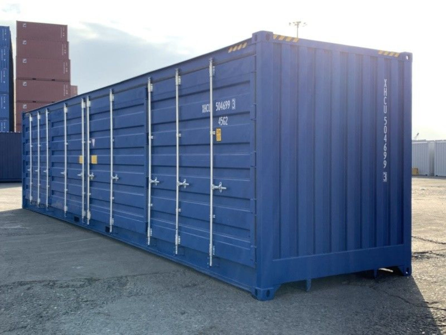 40-voet HC-zeecontainer met zijdeuren