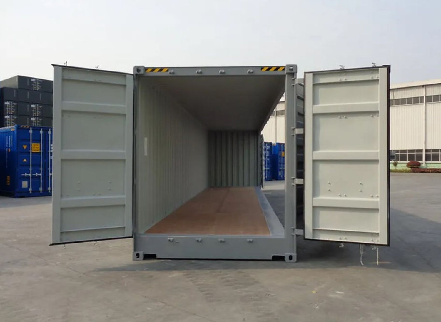 40-voet HC-zeecontainer met zijdeuren