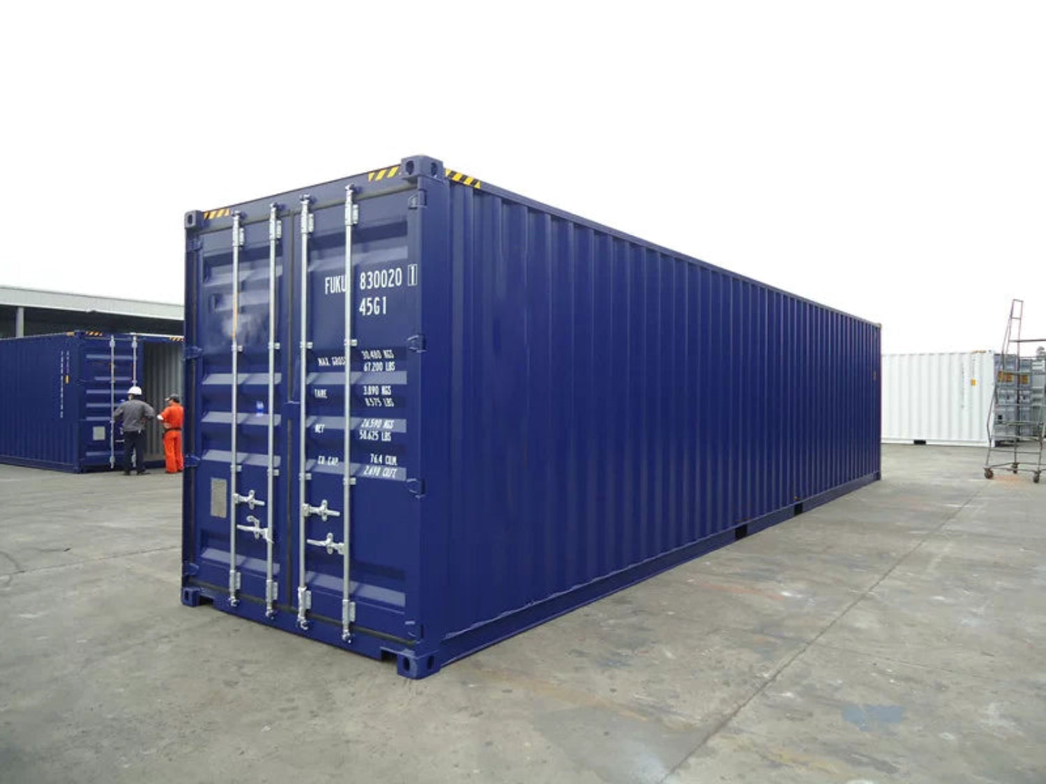 40-voet zeecontainer HC
