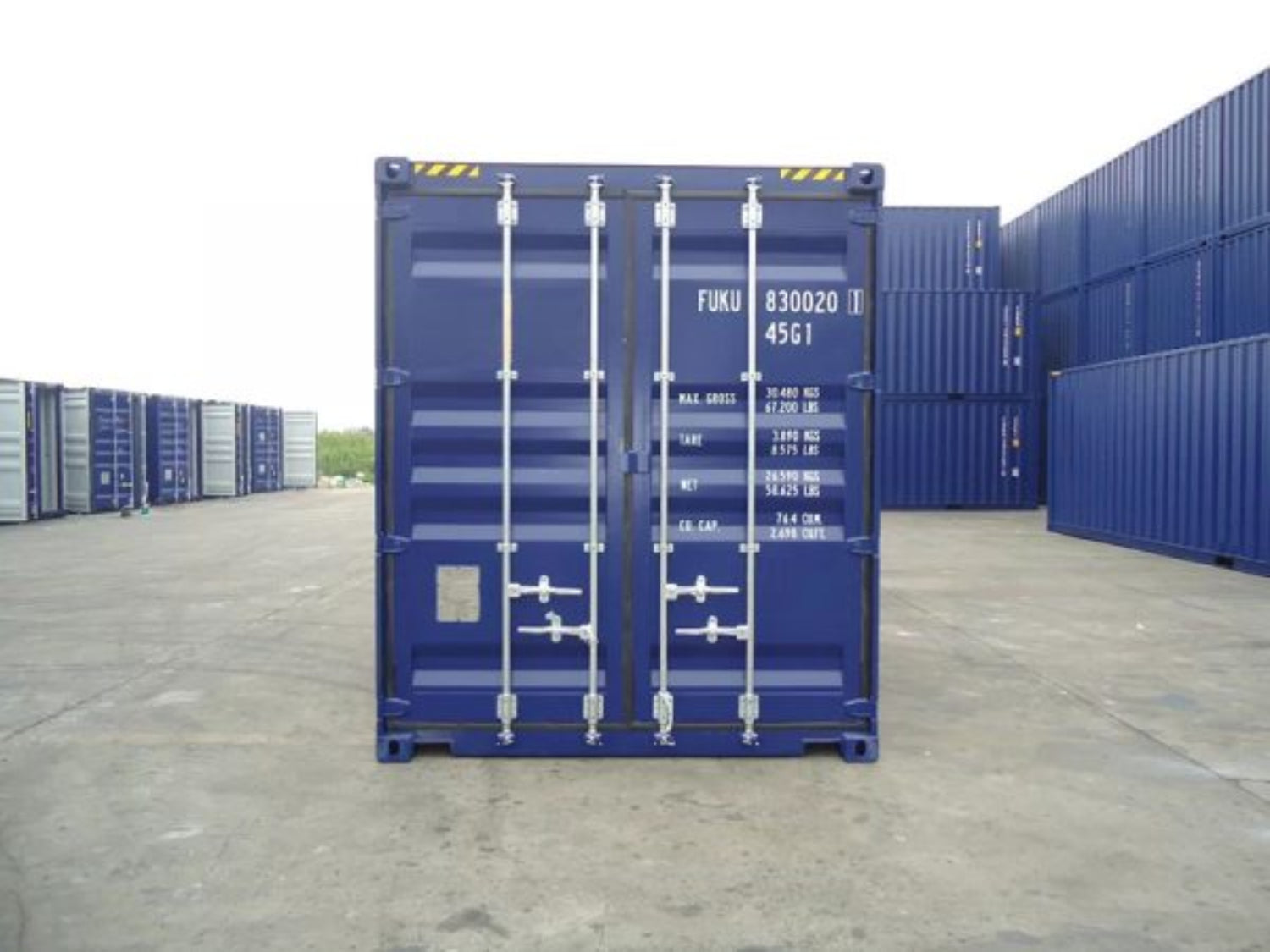 40-voet zeecontainer HC