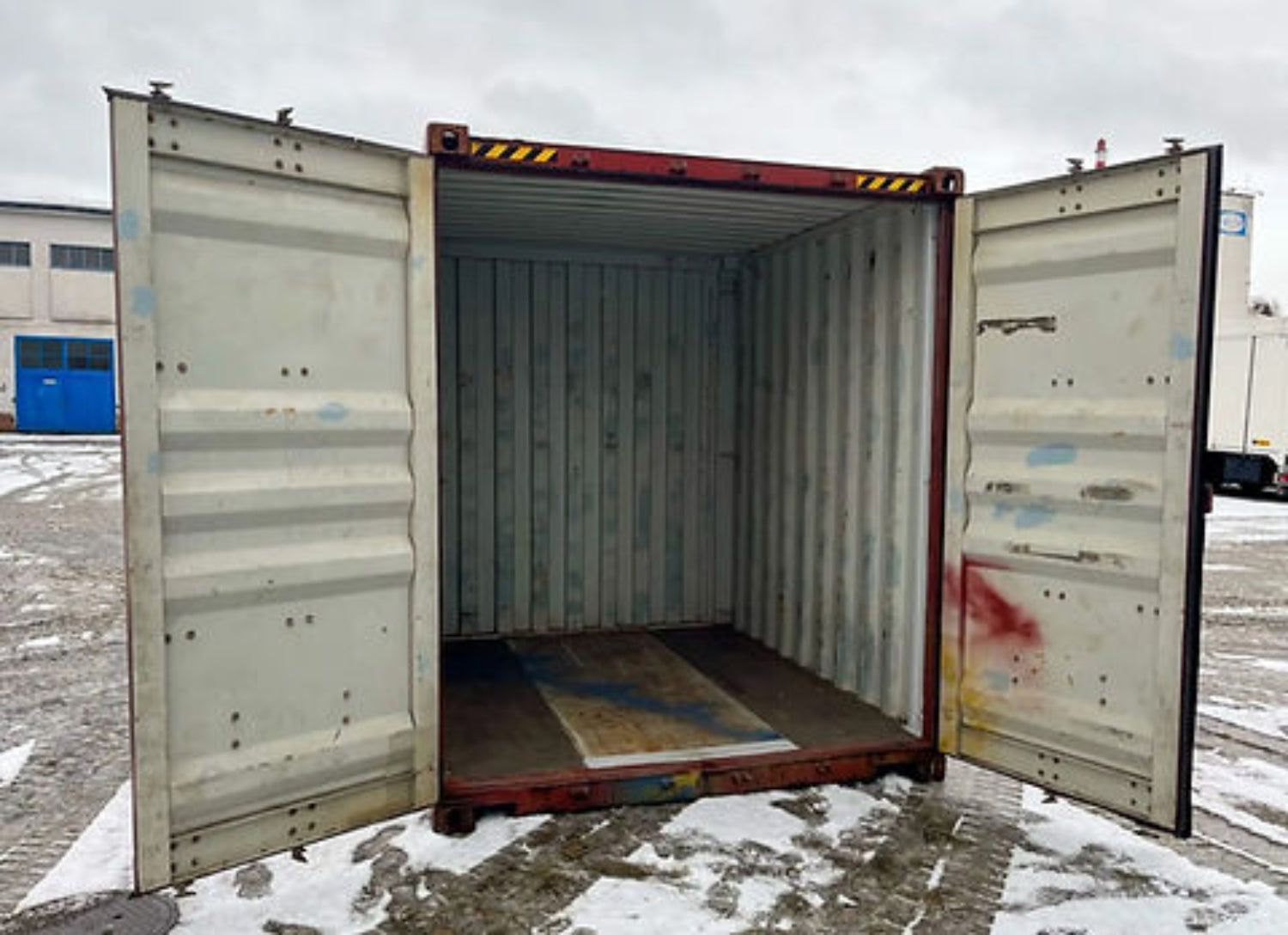 Gebruikte 10-voet zeecontainer