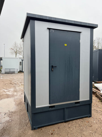 Sanitaire container van 2,00 x 2,00 m met douche en tank